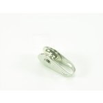 Super Mini Block 6mm, 1 Rolle Messing Vernickelt Gleitlager